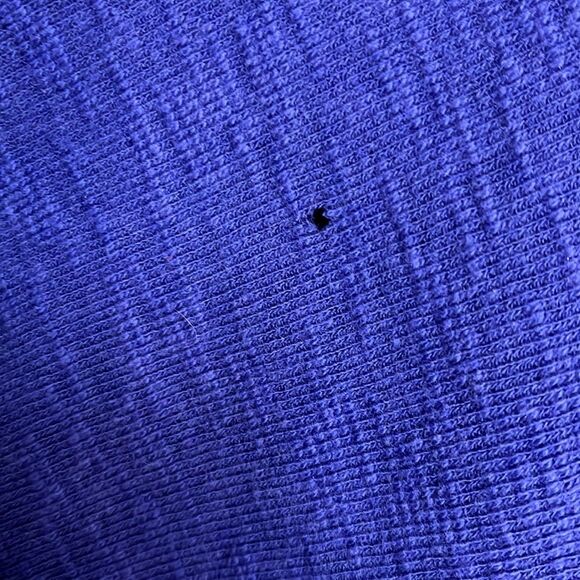 We the Free Women’s Large Sweater Off Shoulder Tunic Purple **FLAW** - Picture 6 of 10